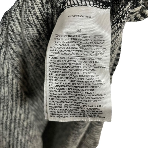 Banana Republic Textured Striped Racerback Patio Dress in Grey Size M - Picture 14 of 15